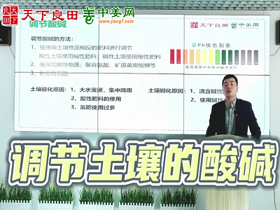 如何調節土壤的酸堿度 ()