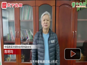 中國蔬菜流通協會常務副會長陳明均先生致辭