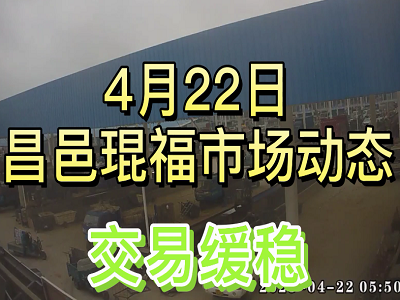 4月22日 昌邑生姜交易實況（交易緩穩） (3860播放)
