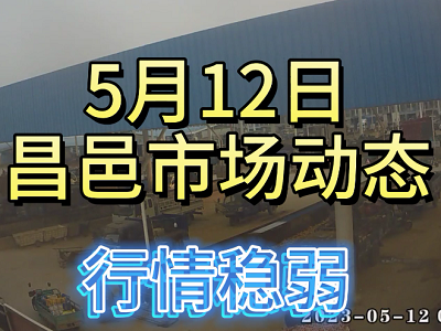 5月12日 昌邑生姜交易實況（行情微弱） (3923播放)