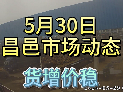 5月30日 昌邑生姜交易實況（貨增價穩） (4057播放)