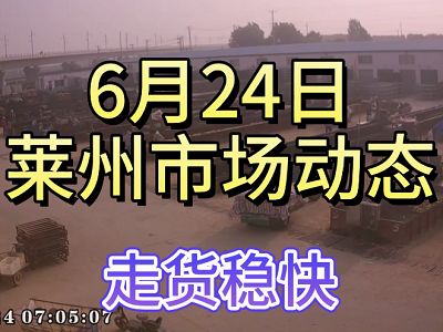 6月24日 萊州生姜交易實況（走貨穩快） (4194播放)