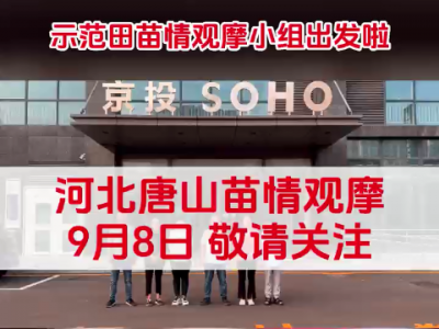 中姜網唐山示范田苗情觀摩小組出發啦！ (4398播放)