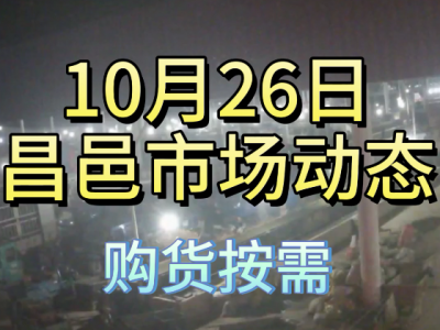 10月26日 昌邑生姜交易實況（按需采購） (4729播放)
