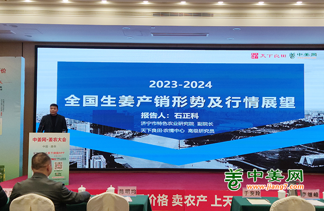“2023-2024全國生姜產(chǎn)銷形式及行情展望”講座0