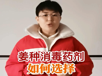姜種消毒藥劑如何選擇？ (233播放)