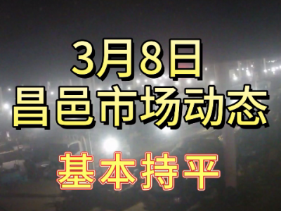 3月8日 昌邑生姜交易實況（基本持平） (117播放)