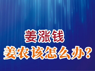 姜漲錢、姜農該怎么辦？ ()
