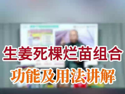 生姜死棵爛苗組合功能及用法講解 ()