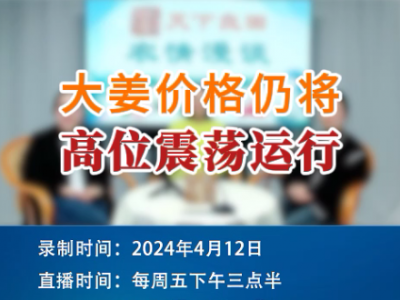 大姜價格仍將高位震蕩運行 (81播放)