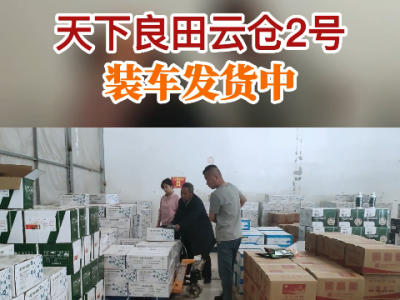 天下良田云倉2號裝車發貨中...... ()