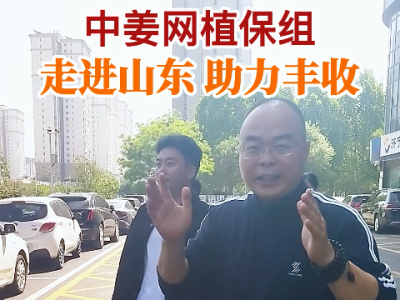 中姜網植保組 走進山東 助力豐收！ ()