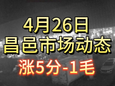 4月26日 琨福市場大姜價格（漲5分-1毛） (86播放)