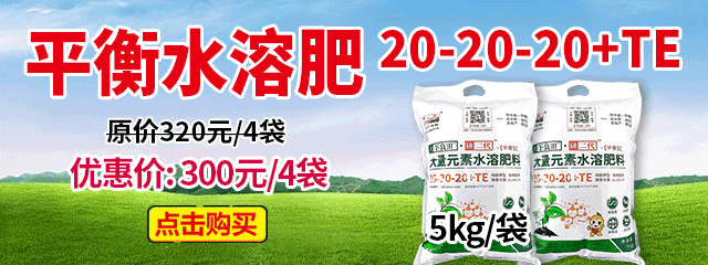 平衡水溶肥20-20-20+TE