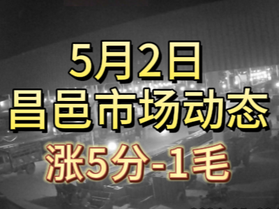 5月2日 琨福市場大姜價格（漲5分-1毛） (89播放)