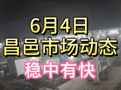 6月4日 琨福市場大姜價格（穩中有快） (112播放)