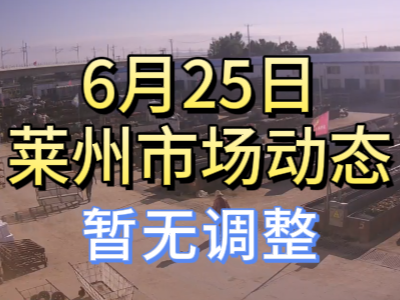 6月25日 萊州生姜交易實(shí)況（暫無調(diào)整） (77播放)
