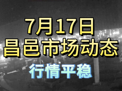7月17日 琨福市場(chǎng)大姜價(jià)格（行情平穩(wěn)） (119播放)