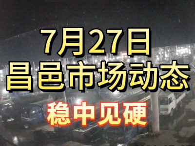 7月27日 琨福市場大姜價格（穩中見硬） (119播放)