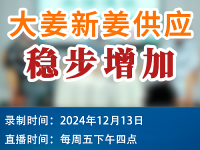 農情漫談：大姜新姜供應穩步增加 ()