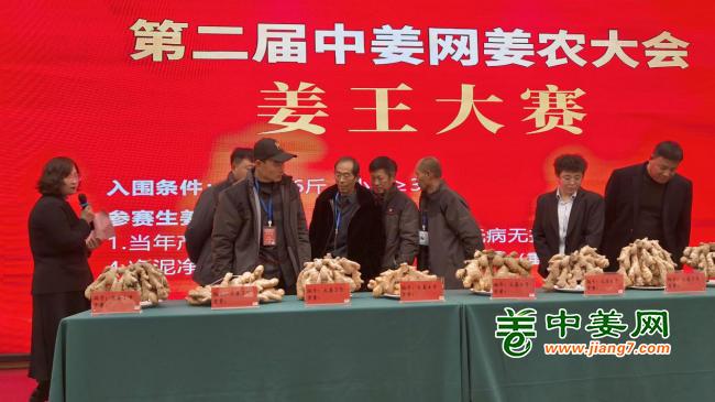 第二屆中姜網(wǎng)姜農(nóng)大會--姜王大賽