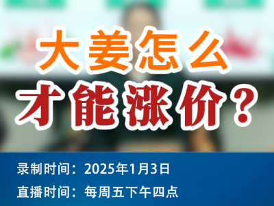 農(nóng)情漫談：大姜怎么才能漲價(jià)？ ()