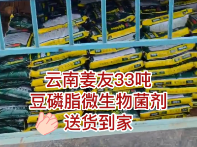 云南姜友33噸豆磷脂微生物菌劑送貨到家 ()