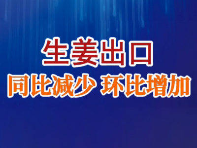 老石說姜：生姜出口：同比減少 環(huán)比增加 (41播放)