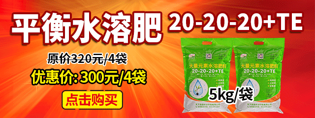 平衡水溶肥20-20-20+TE
